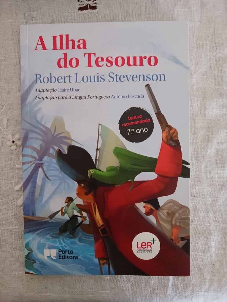 Livro "A Ilha do Tesouro"