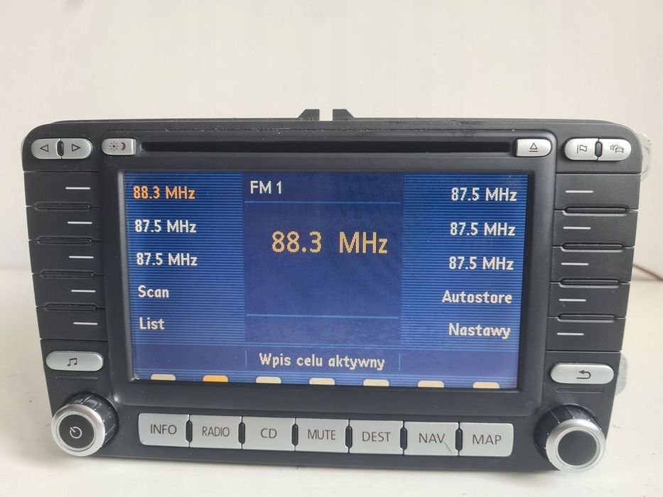 radio nawigacja mfd2 vw golf v passat b6 caddy touran jetta eos tiguan