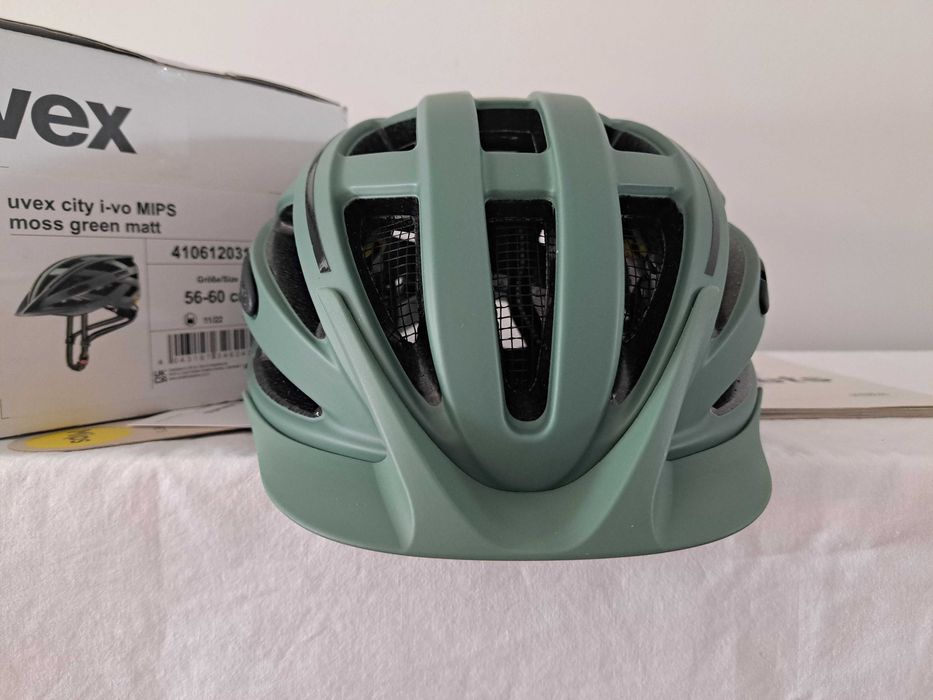 Kask rowerowy Uvex City I-vo MIPS Moss Green Matt L 56-60cm