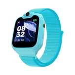 Niebieski Smartwatch Dziecięcy Wodoodporny z Funkcją SOS i GPS