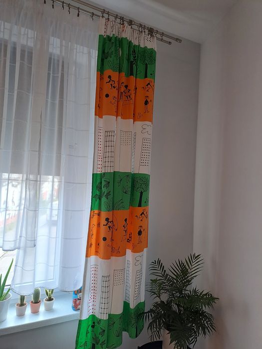 Zasłony pokój dziecka kupione w ikea