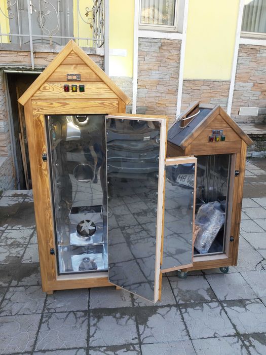 Коптильни для гарячего и холодного копчения от 10 до 60 кг.