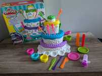 Play-doh tort urodzinowy ciastolina
