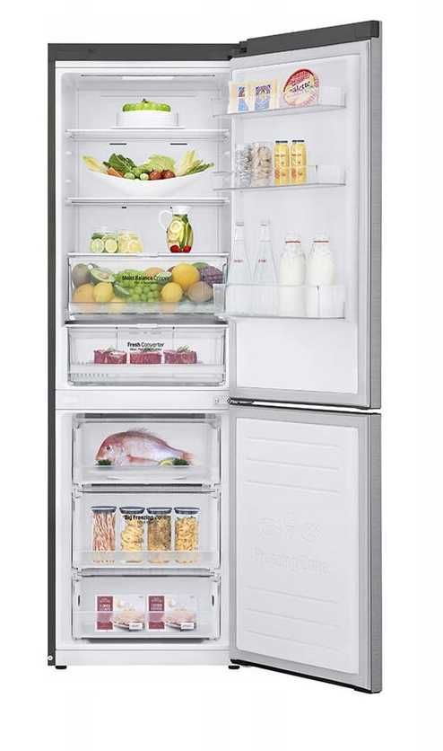 Lodówka LG GBB71PZDMN No frost 186cm Srebrna