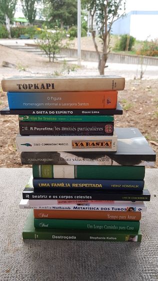 Livros - Várias temáticas e autores.