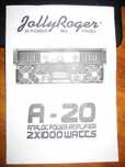 Końcówka mocy Jally Roger 2x1000  2,7 Ohm