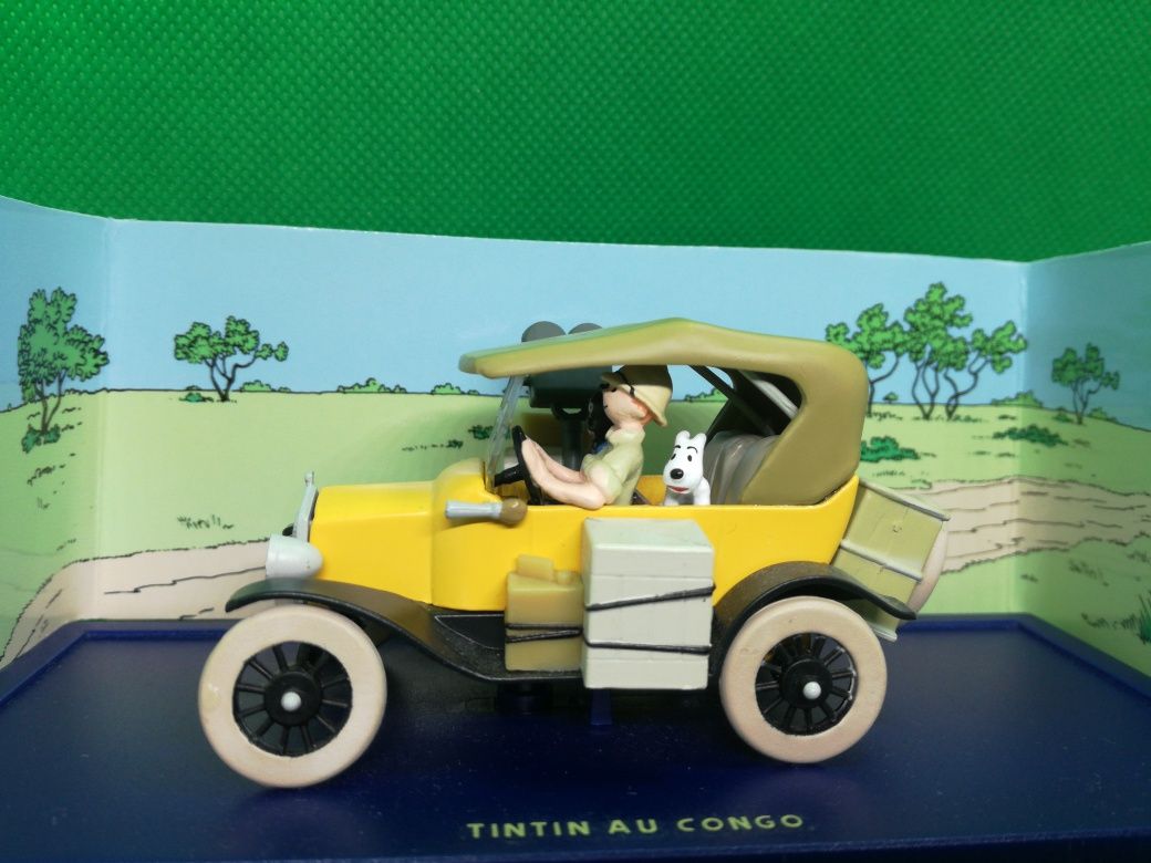 Miniaturas 1/43 do Tintin estado novo 6 modelos