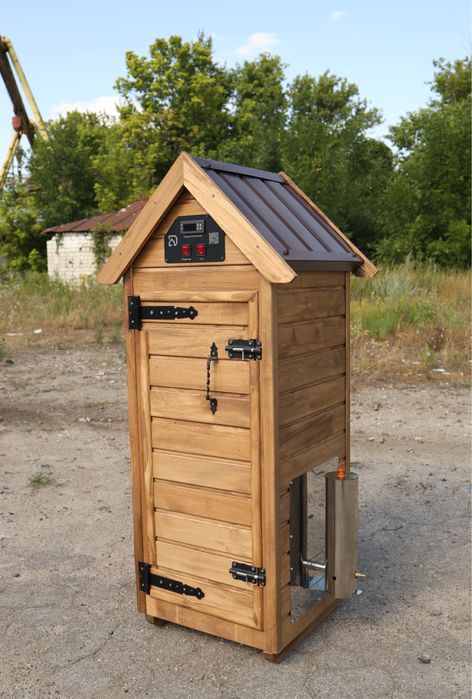 Електрична коптильня 2 в 1 Сімейна 1.0 152 л для дому та дачі копчіння