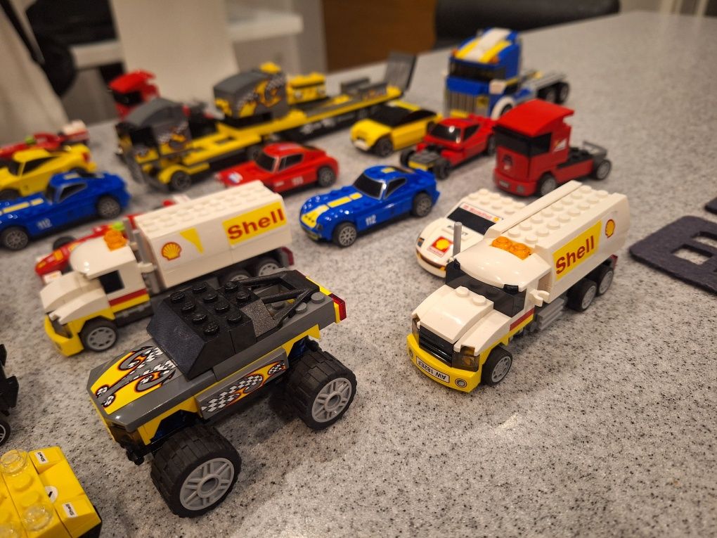 Samochody z klocków lego kolekcja shell