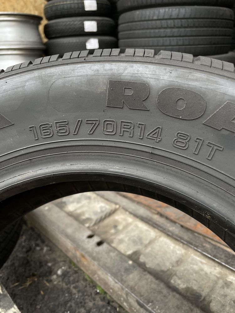 165/70 R14 -81T- Roadstone SB-702 (Шини б/у літо склад)