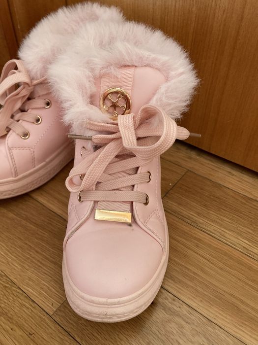 Botas de menina Rosa claro