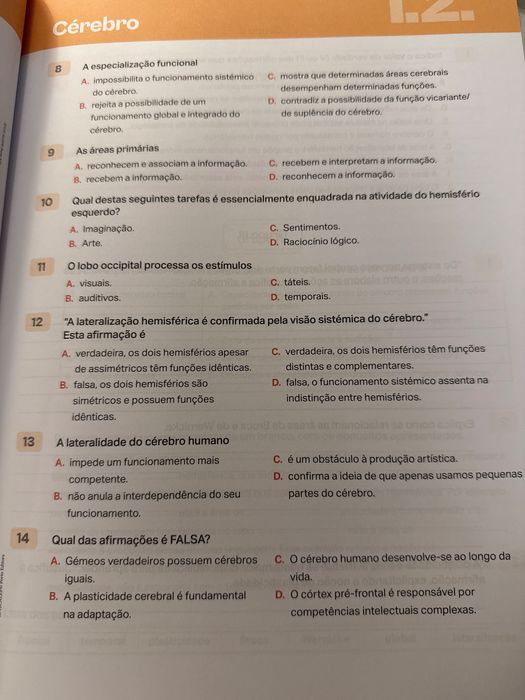 Caderno de atividades