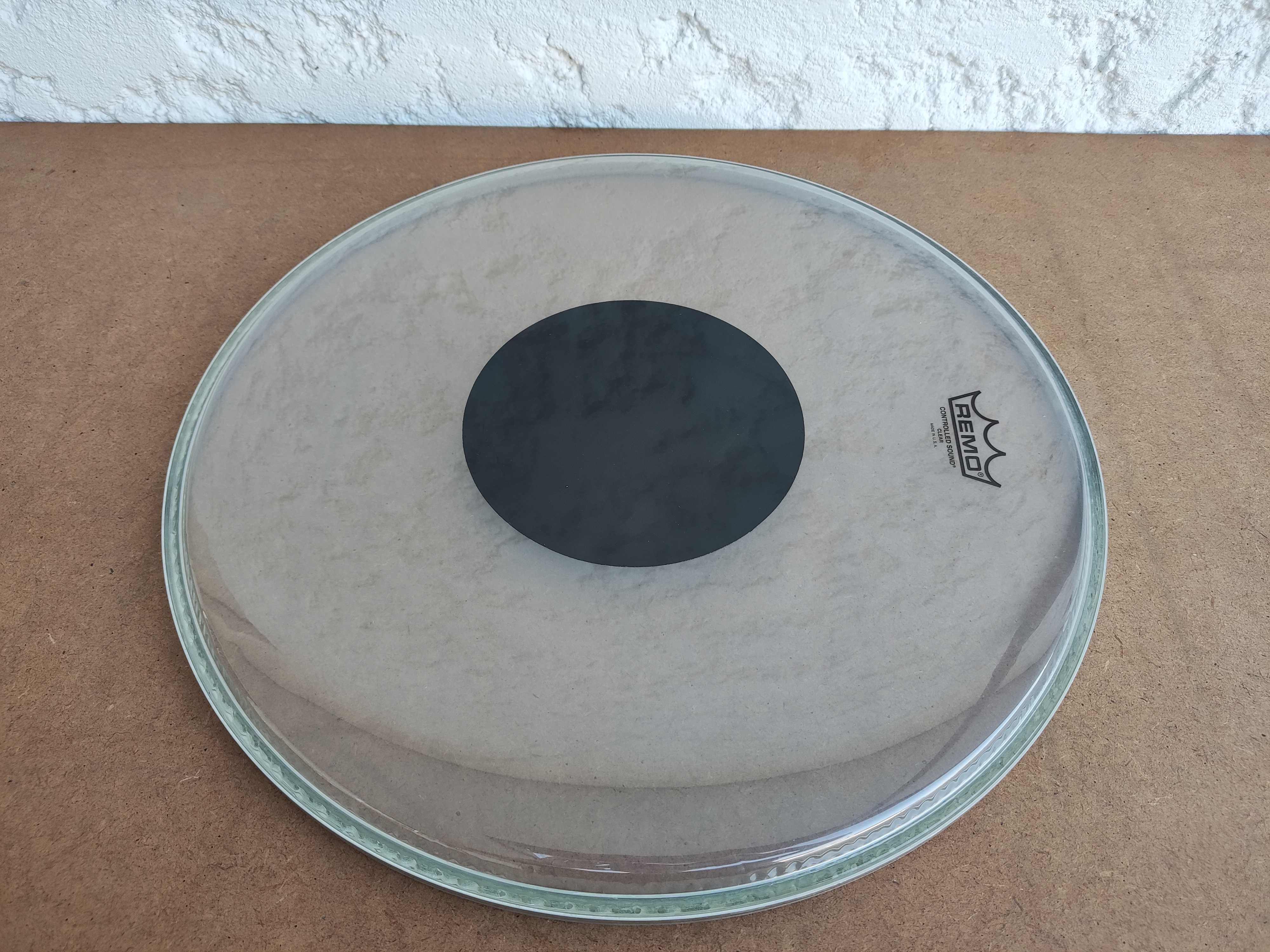 Pele Remo Controlled Sound 18" Clear