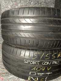 2x Continental ContiSportContact5 SSR 255/55R18V Run Flat