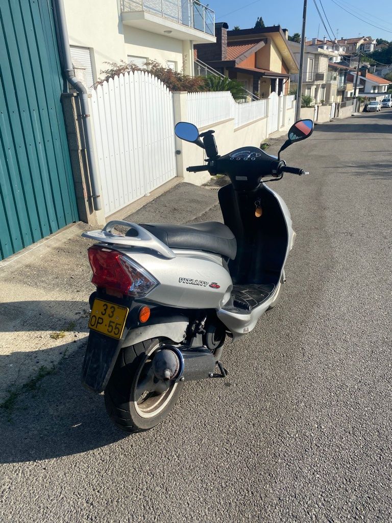 Moto 50 cc vitality funcionando perfeitamente