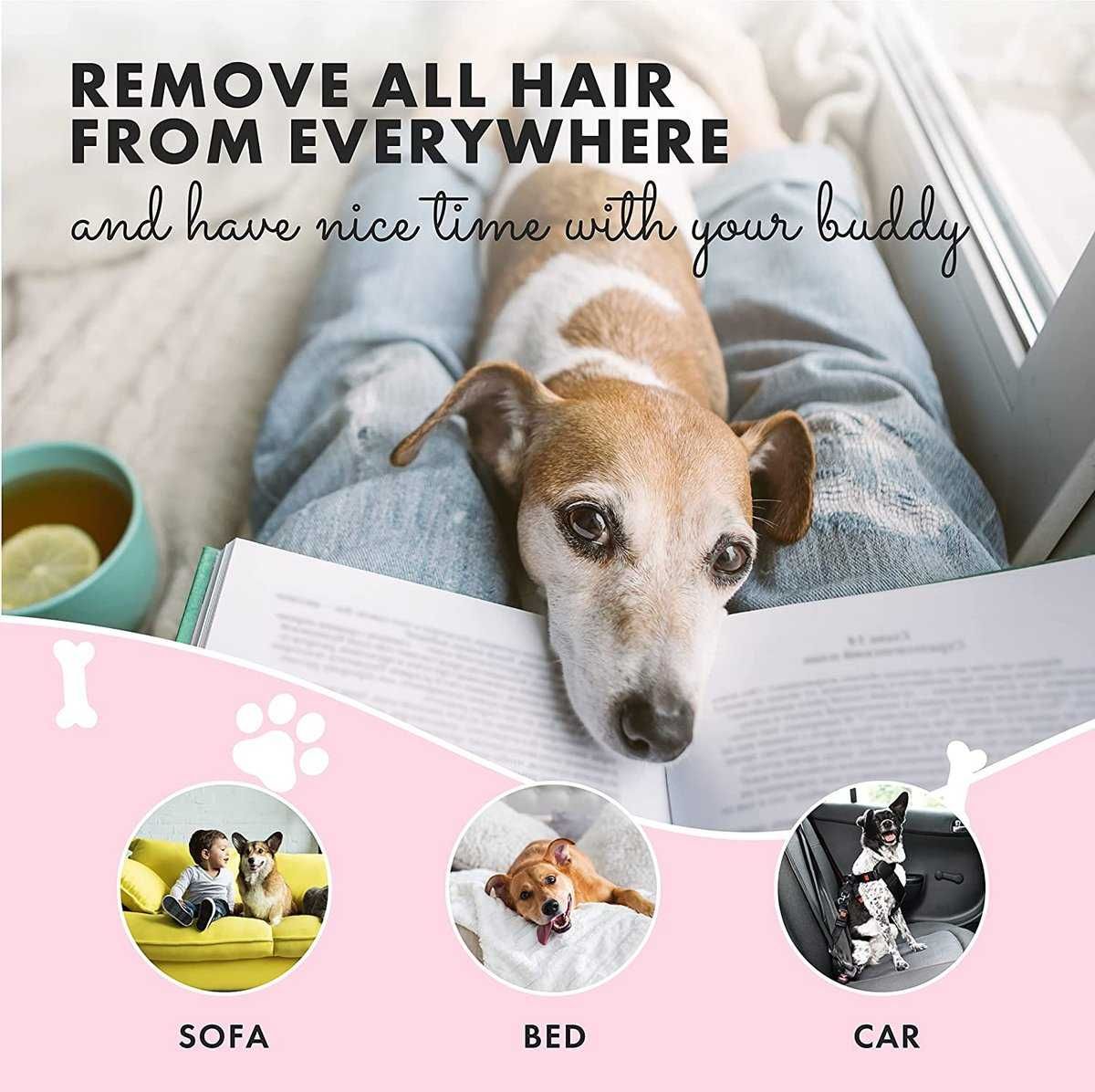 Szczotka do usuwania włosów dla zwierząt domowych
