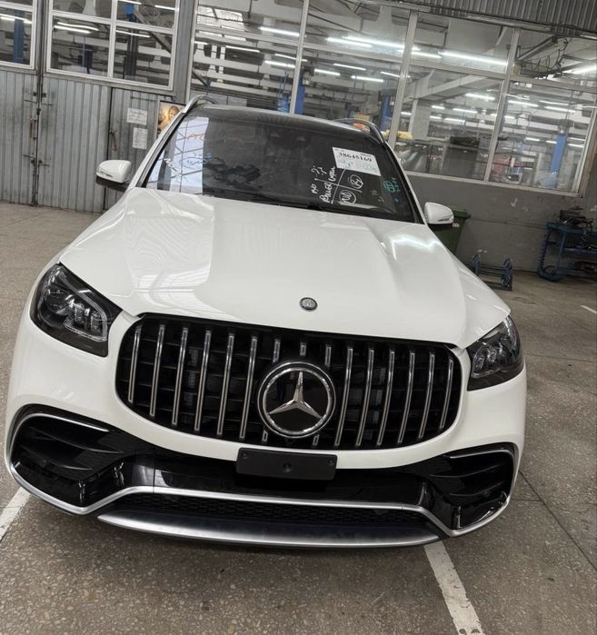 Обвес GLS 63 AMG для Mercedes GLS X167 2019+ бампер, диффузор, решетка