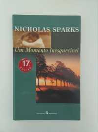Livro "Um Momento Inesquecível" de Nicholas Sparks