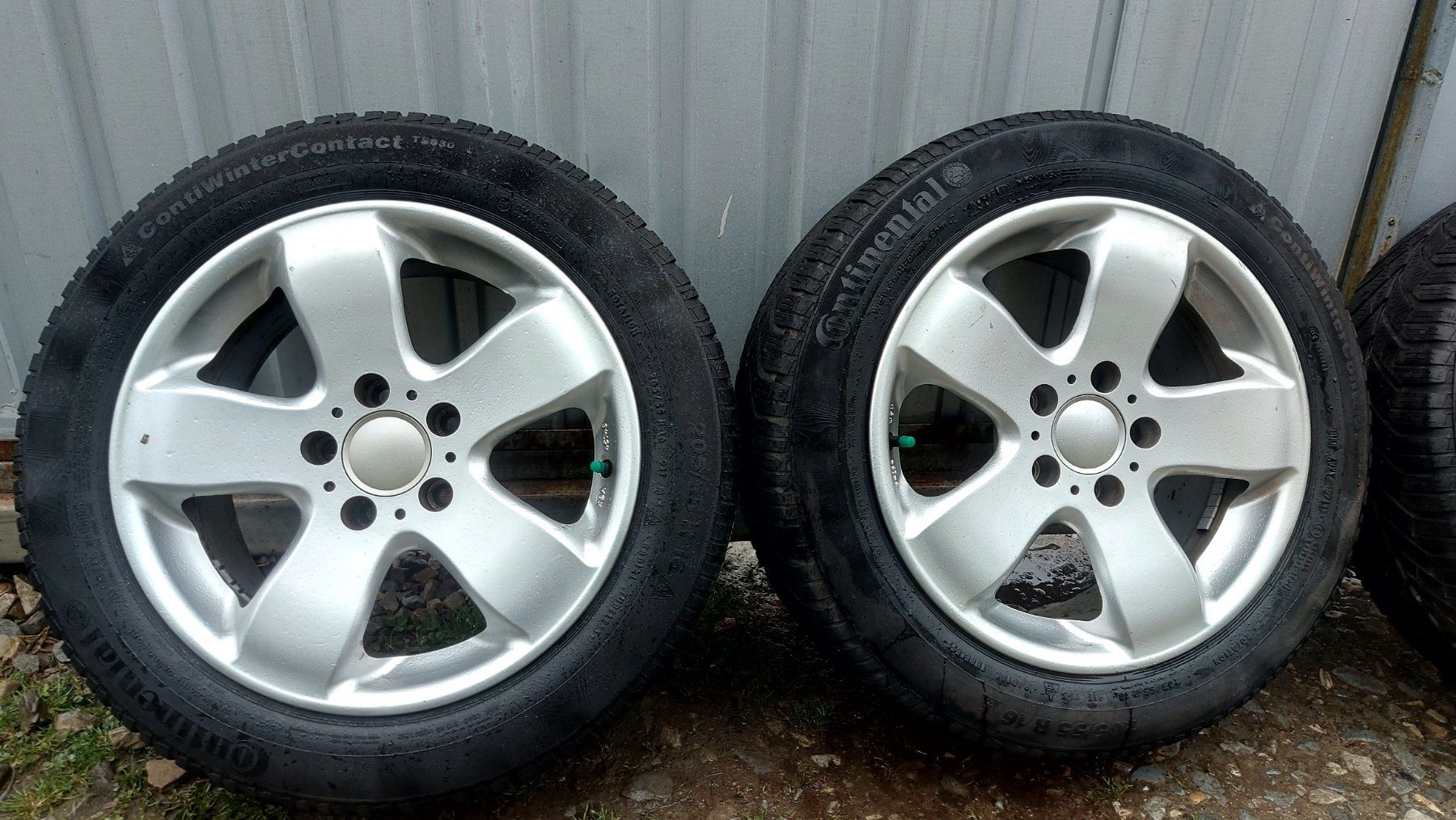 Колеса диски шини резина 5×112 R16 205/55 Skoda VW Audi Mercedes