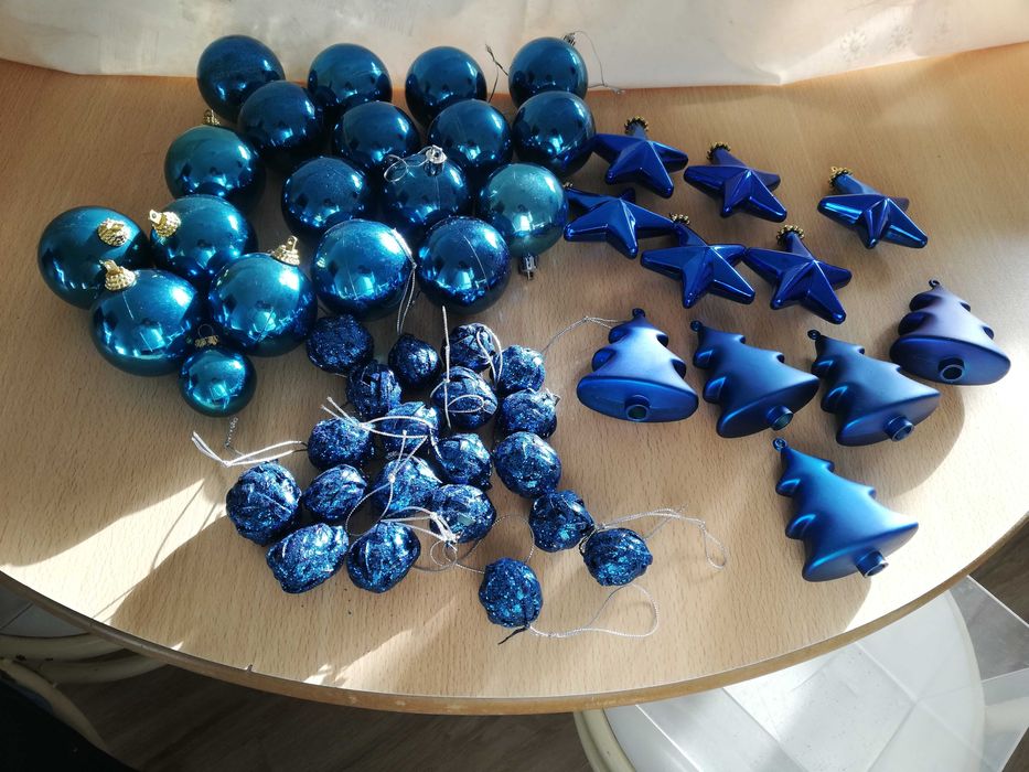 Enfeites de Natal Bolas, Estrelas e Arvores