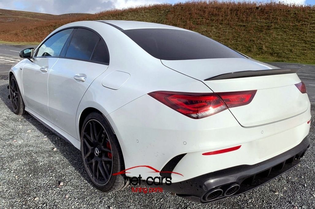 Spoiler lotka klapy MERCEDES CLA C118 W118 AMG czarny połysk