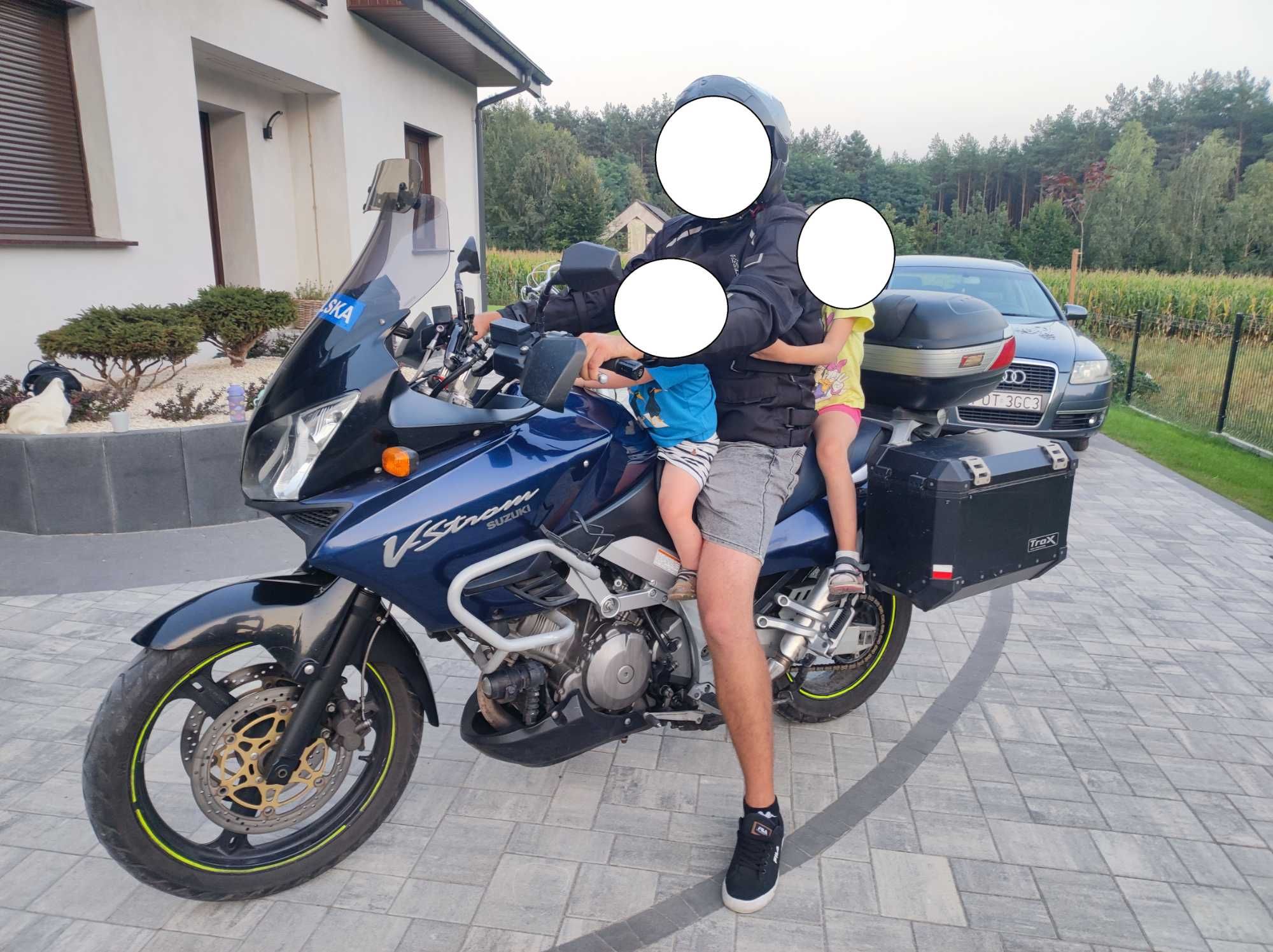 Motocykl Suzuki V-Strom DL 2002 r Tutystyczny