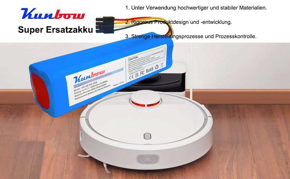 Akumulator Bateria Do Odkurzaczy Do Xiomi Mi Mijia 1 2 Roborock Dreame
