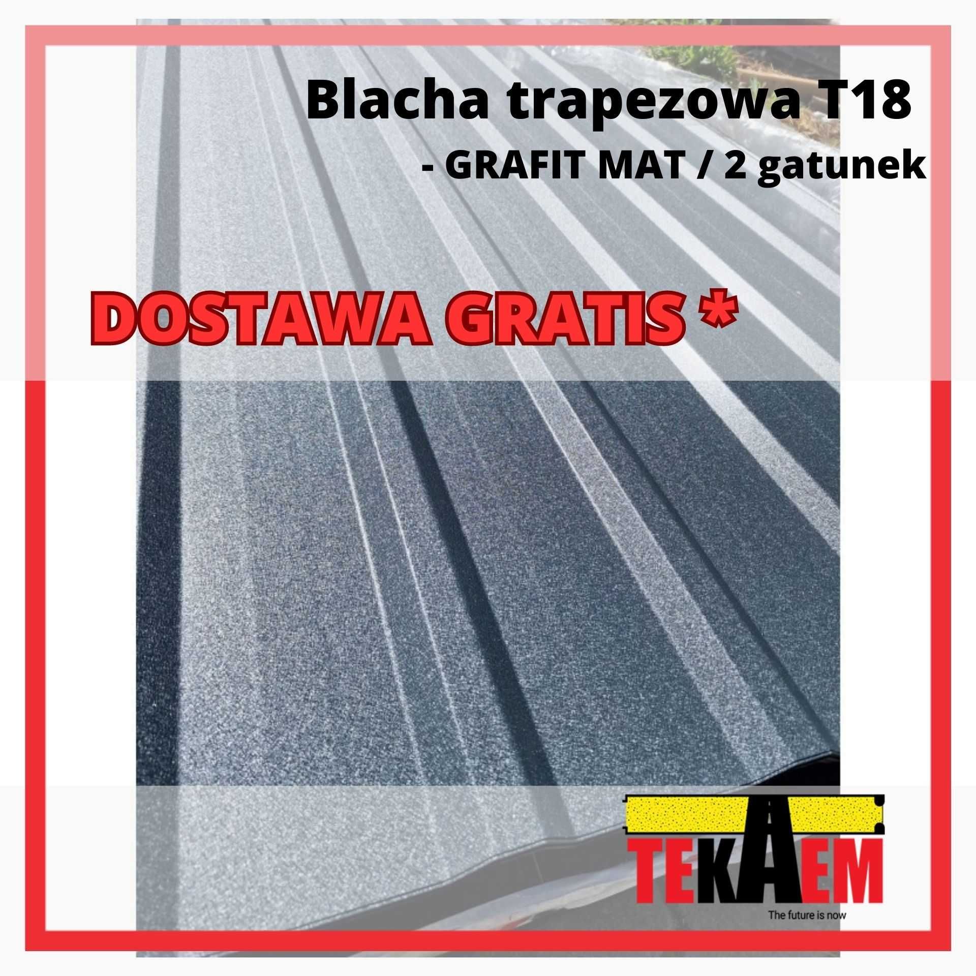 Blacha T7 elewacja! TRAPEZ T18! Na wymiar! Transport gratis!