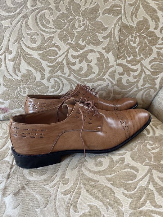 Взуття, туфлі чоловічі Luciano Bellini 43 класичний бежевий колір