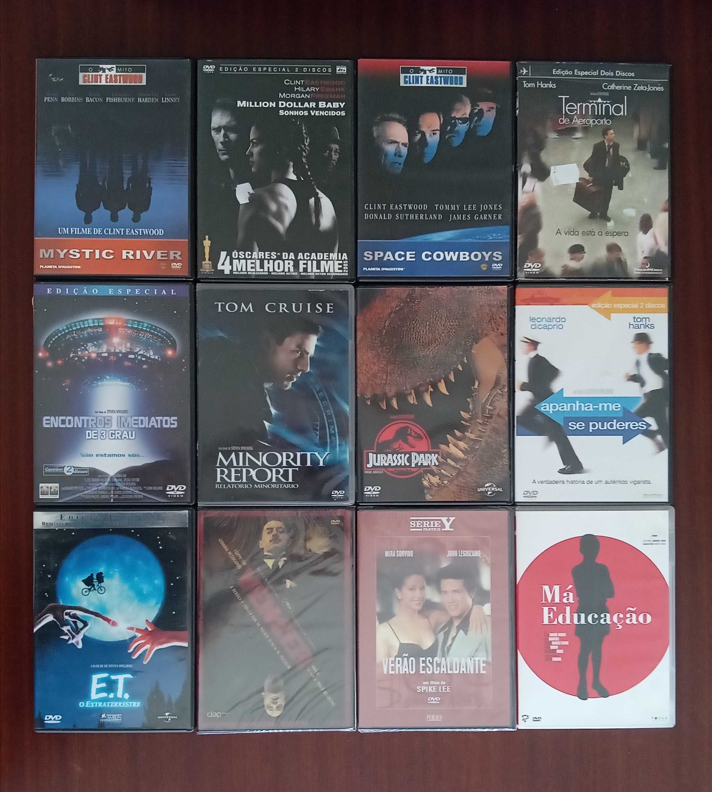 DVDs: Clint Eastwood, Tarantino, Spielberg, Spike Lee, Almodóvar etc