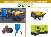 WYNAJEM Agregat Sprężarka Piaskarka WYPOŻYCZALNIA Piaskarka