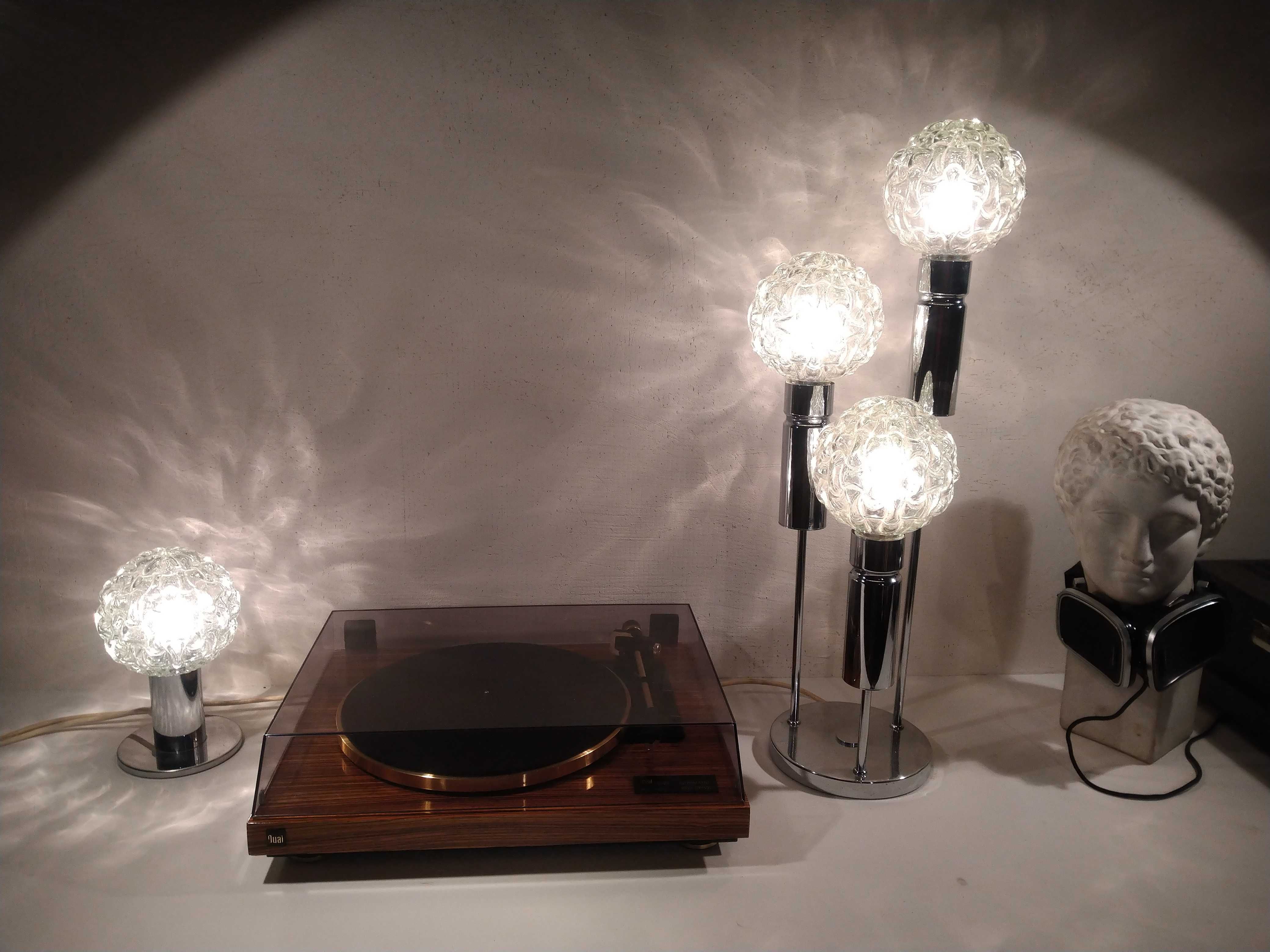 Zestaw oryginalnych lamp z lat 60