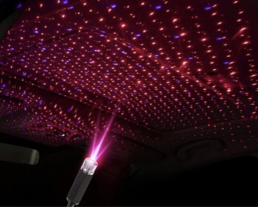 Лазерний USB проектор в авто