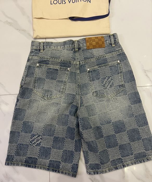 Мужские джинсовые шорты Louis Vuitton (M)