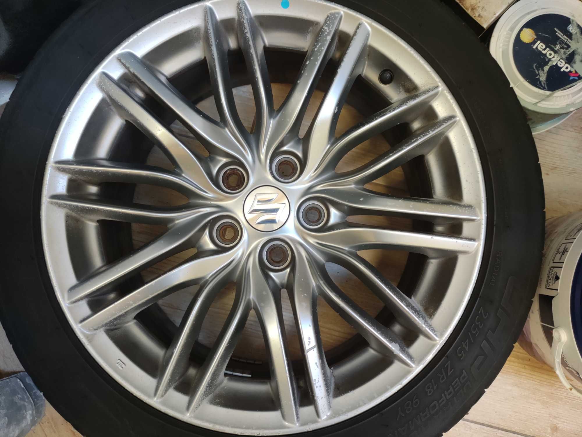 Alufelgi Suzuki Kizashi 5x114,3 18" + opony Riken 235/45 ZR18