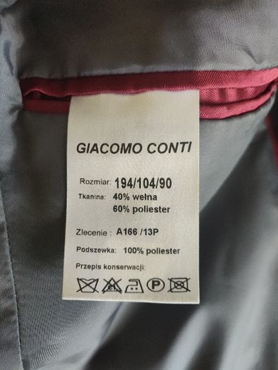 Garnitur - marynarka i spodnie GIACOMO CONTI