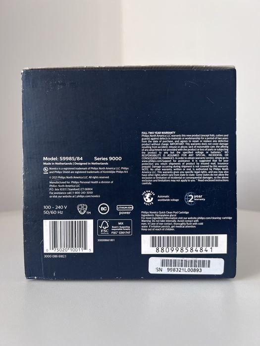 Бритва PHILIPS Norelco 9000 Series 9400 S9502/83 9500 S9985/84