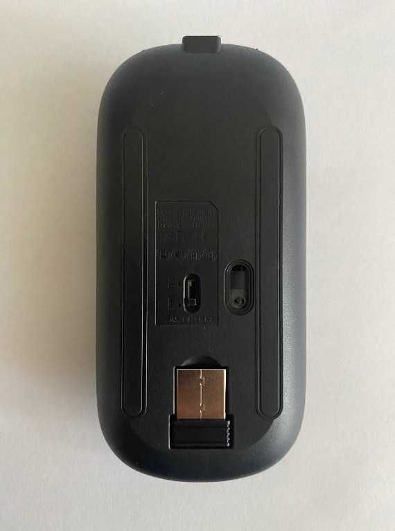 Бездротова мишка з акумулятором та RGB підствіткою/Bluetooth