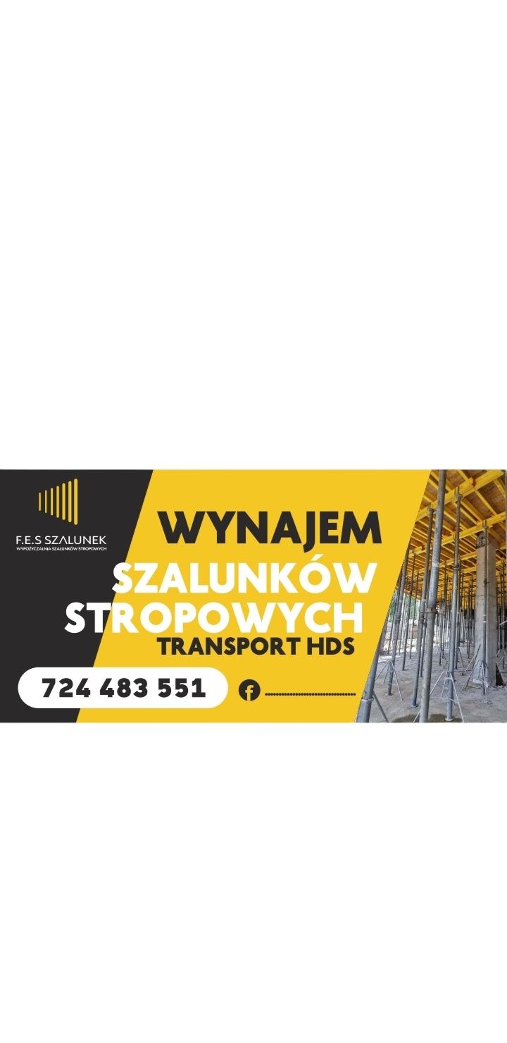 Wypozyczalnia Wynajem szalunków stropowych oraz ściennych