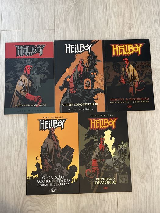 Coleção completa BD: Hellboy, Armazem Central, Barelli