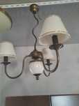Candeeiros teto vintage novos