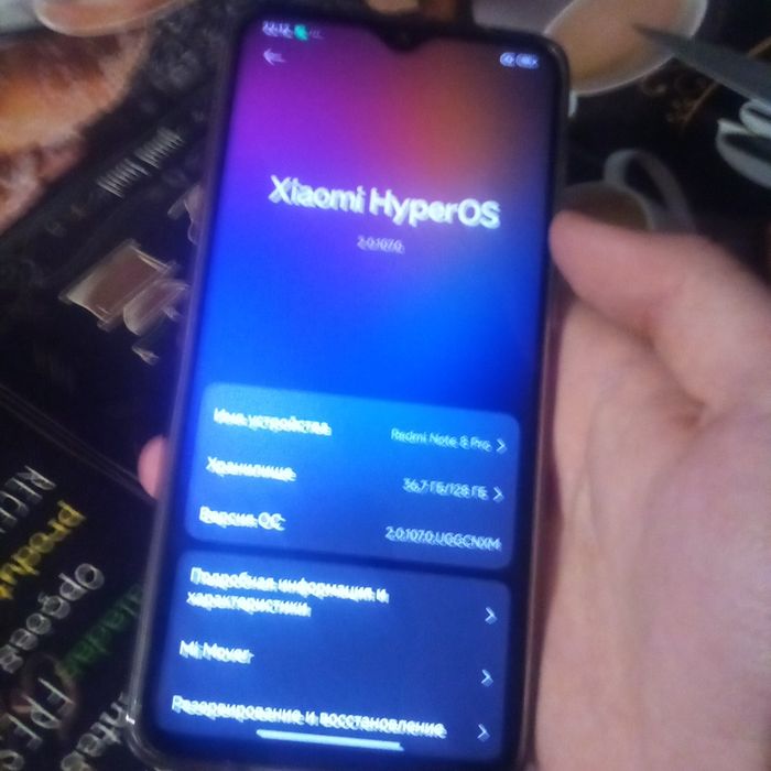 Redmi note 8 pro 6/128