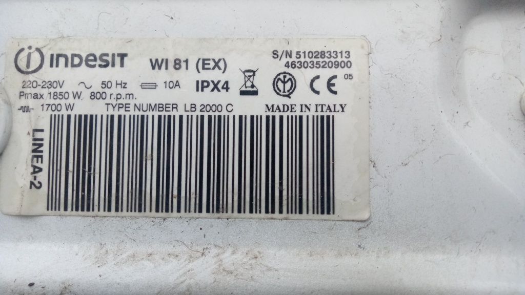 Двигатель стиральная машина Indesit WI 81 запчасти