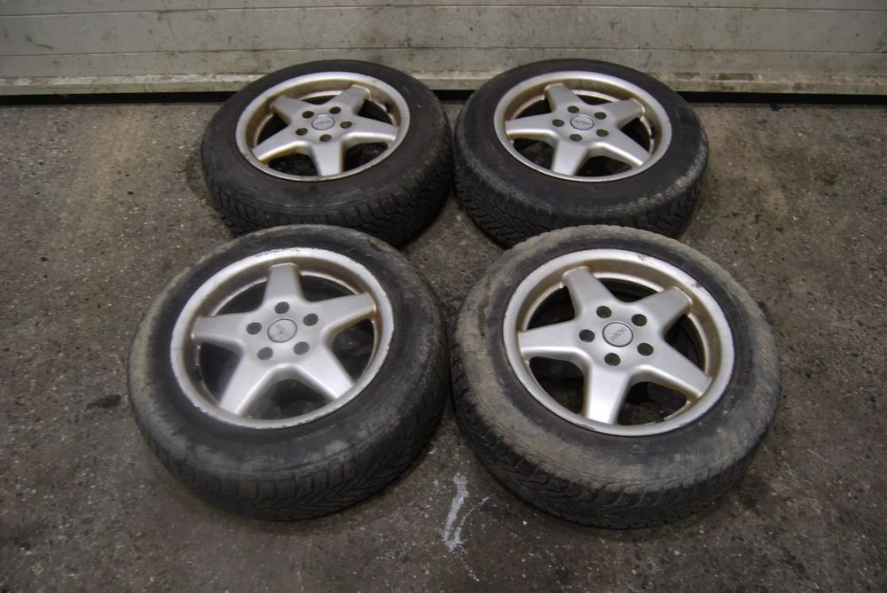 KOŁA FELGI ALUMINIOWE DEZENT 5X112 ET38 7J 185/65R15 OPONY ZIMOWE 2015R.