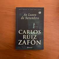 Carlos Ruiz Zafón - As Luzes de Setembro (envio grátis)