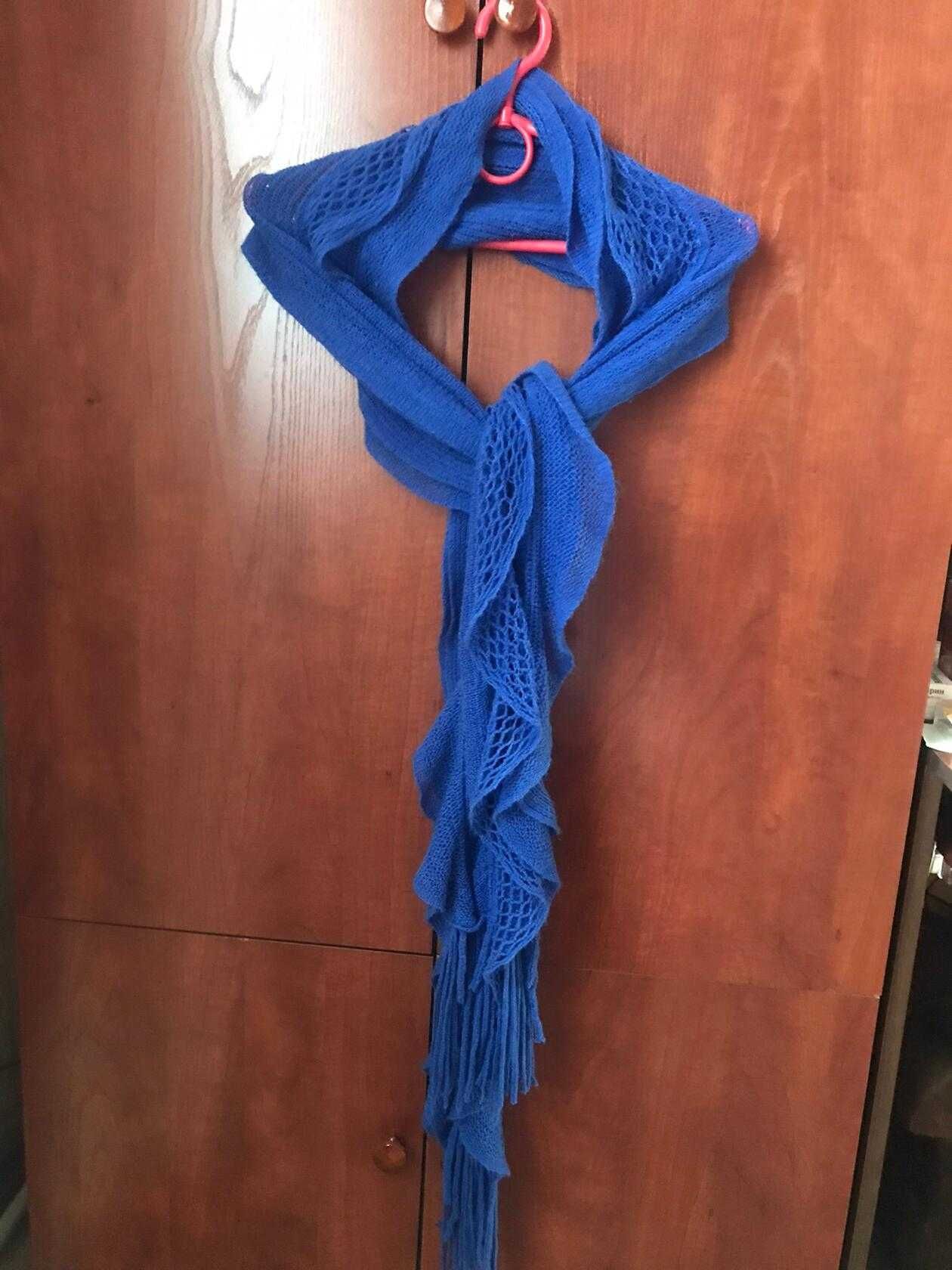 продам синий шарф
