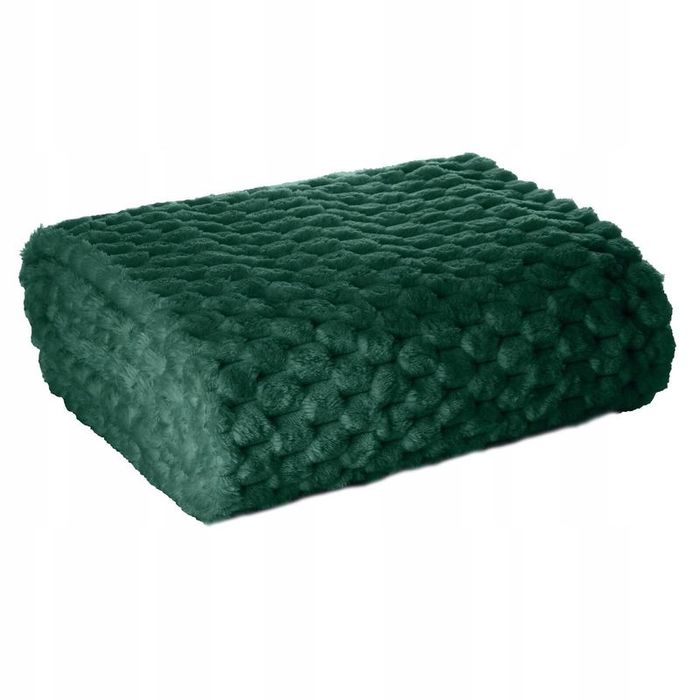 Koc 150x200 Flanelowy Design Cindy6 C.Zieleń