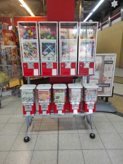 Automat sprzedający kulki piłki zabawki Współpraca dodatkowy zysk