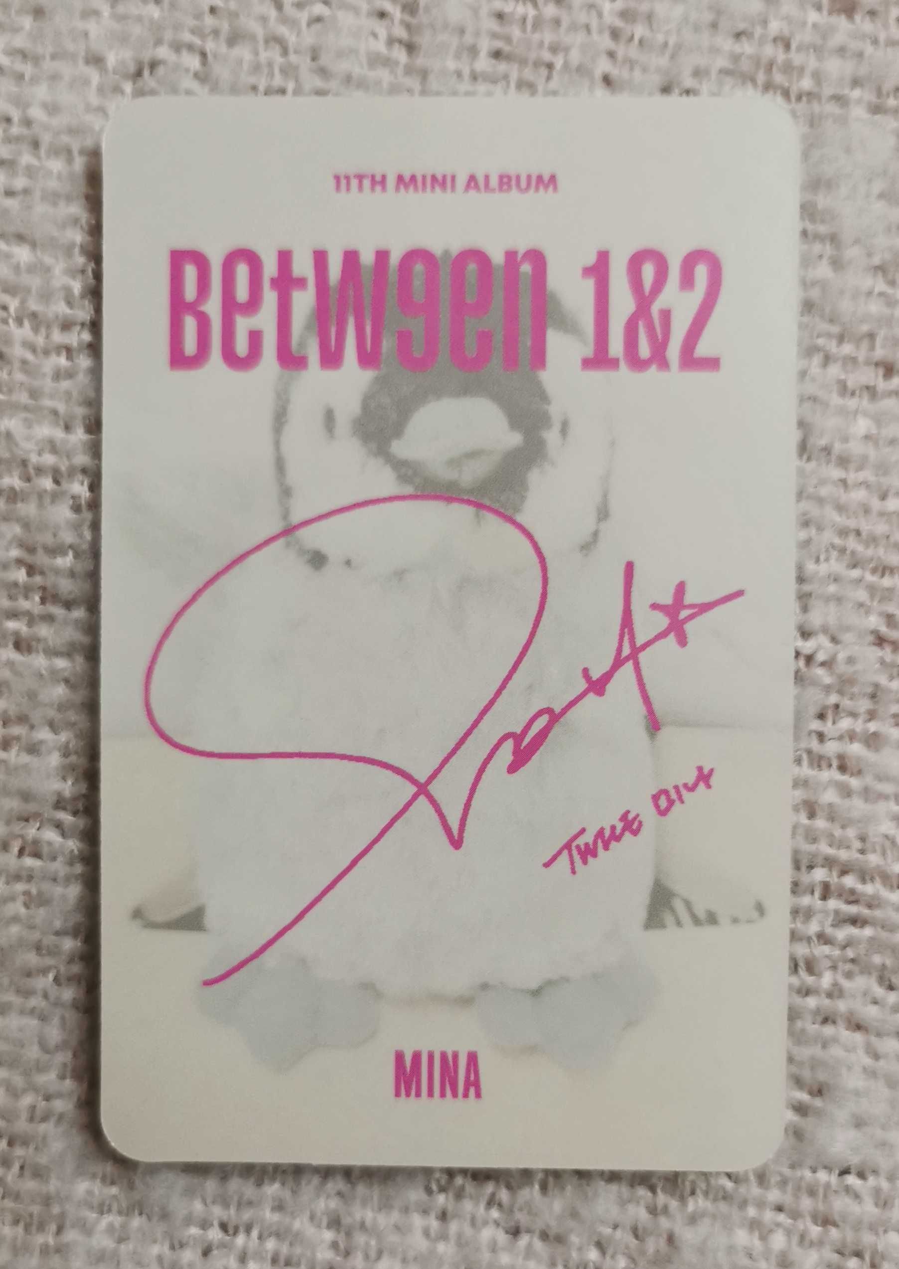 Twice Mina 2 - karta z albumu Between 1&2