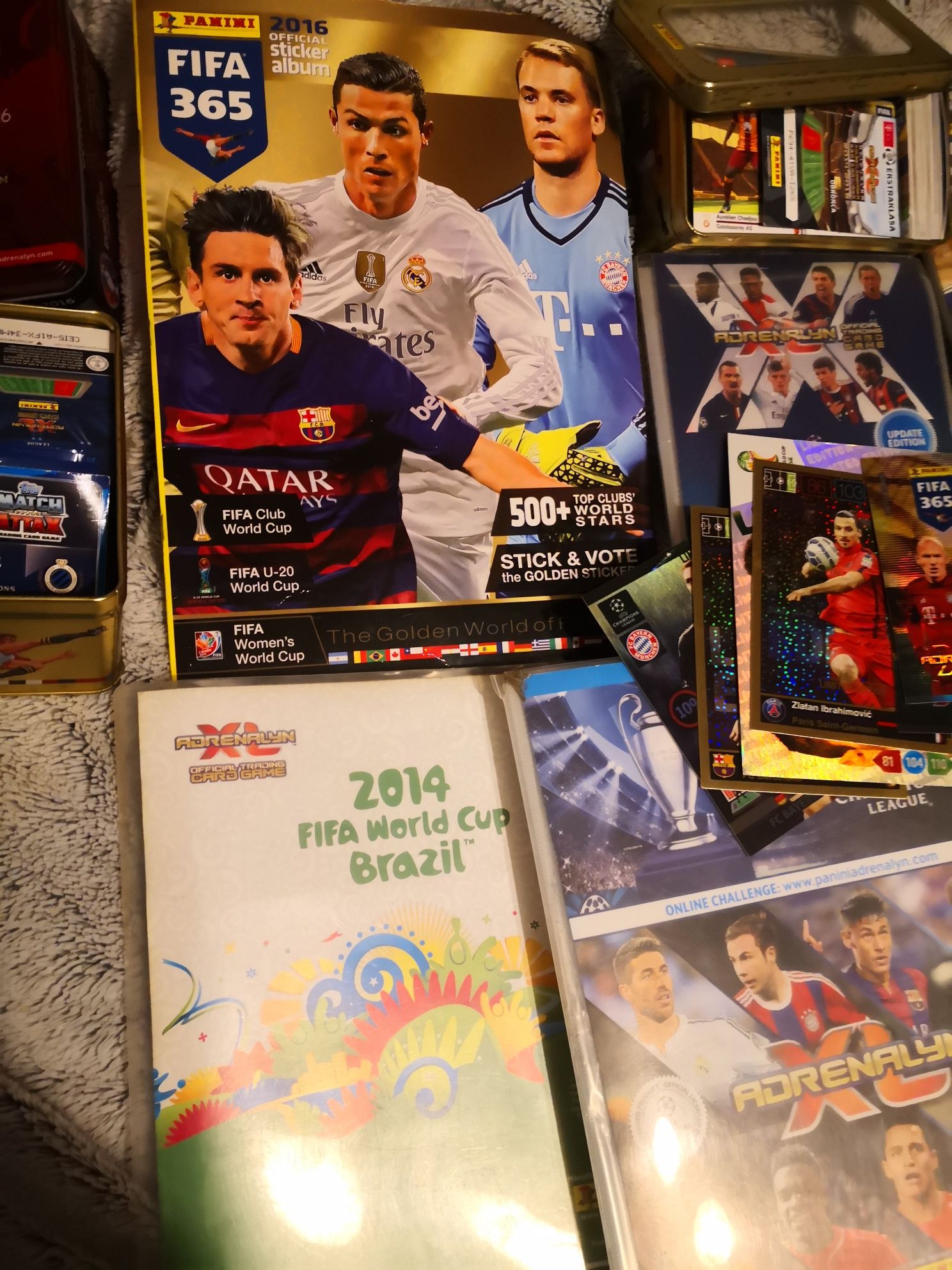 Fifa piłka nożna Messi karty panini album